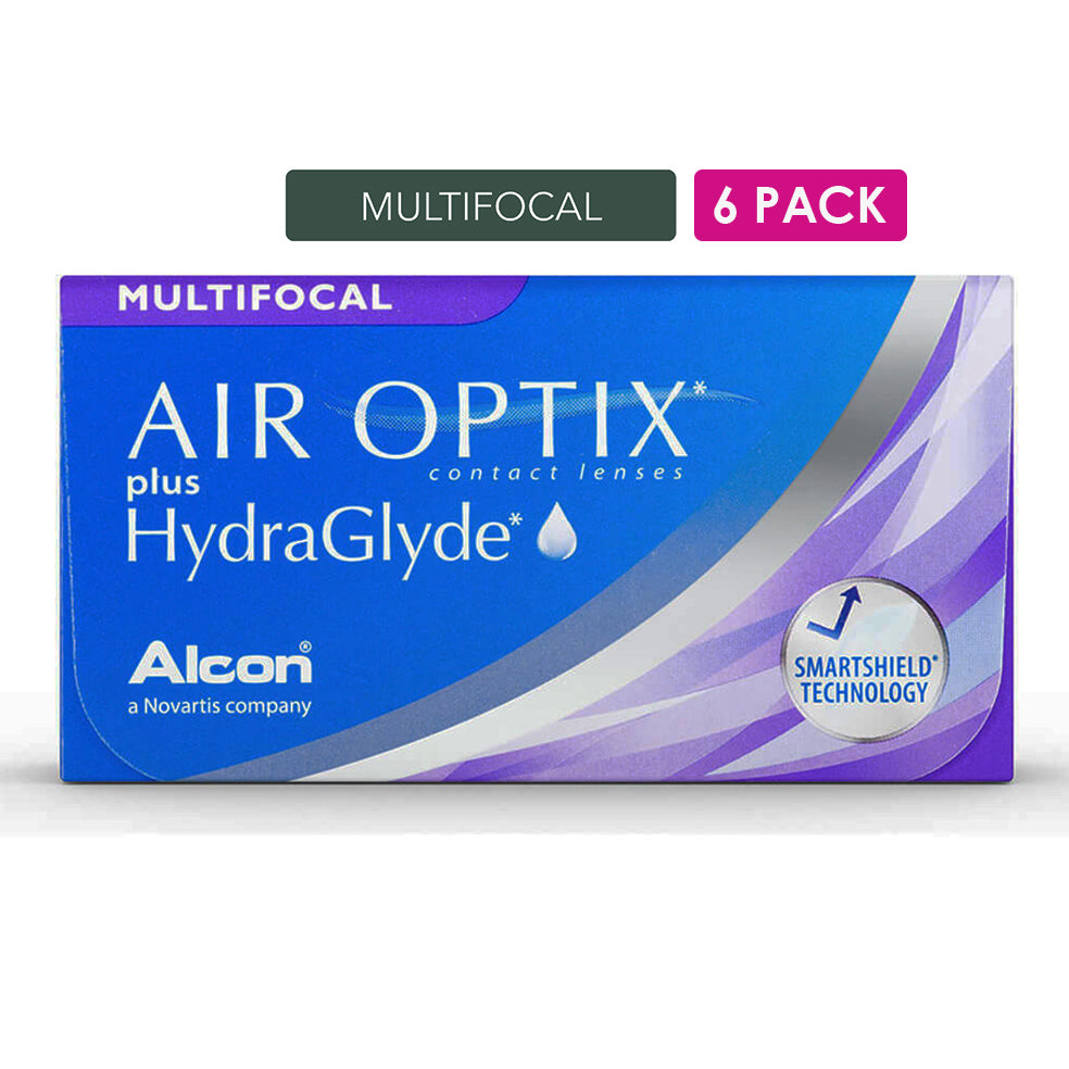 Air Optix Plus HydraGlyde Multifocal 6 Pack – Mi Eyes